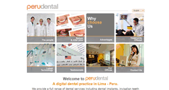 Desktop Screenshot of perudental.com